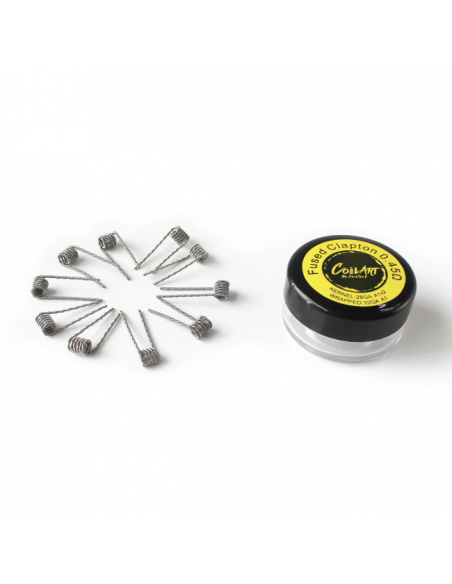 CoilART Coil Fused Clapton Pronte - 10 Pezzi