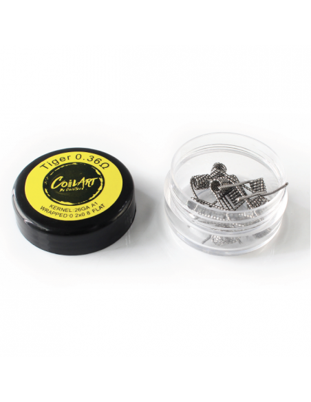 CoilART Coil Tiger Pronte - 10 Pezzi