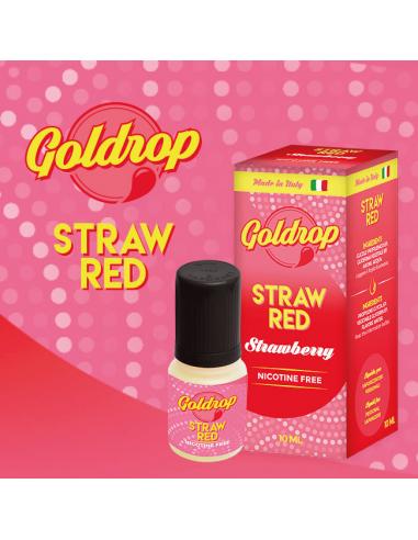 StrawRed di Goldrop Liquido Pronto da 10ml Aroma Fragola