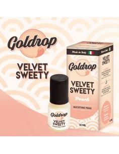 Velvet Sweety di Goldrop Liquido Pronto da 10ml Aroma Pesca