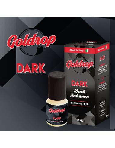 Dark di Goldrop Liquido Pronto da 10ml Aroma Tabaccoso