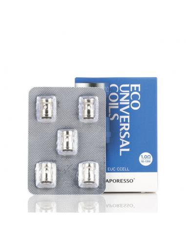 Vaporesso EUC CCELL Head Coil Resistance 1.00ohm - 5 Pieces