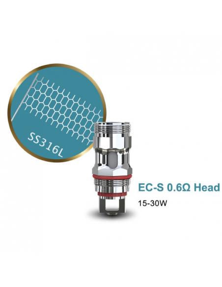 EC-S Resistenza Eleaf Head Coil da 0.6 ohm - 5 Pezzi