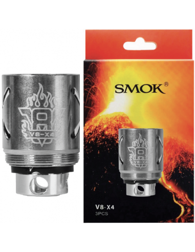 V8 Baby X4 Core Resistenza Smok Head Coil per Atomizzatore TFV8