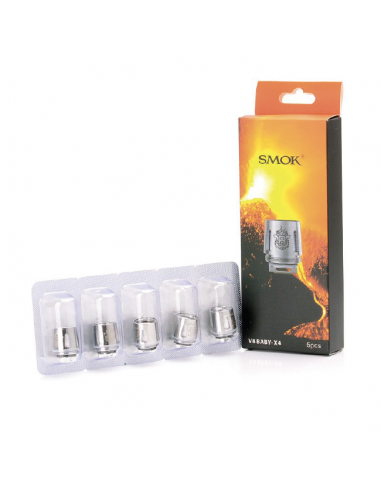 V8 Baby X4 Core Resistenza Smok Head Coil per Atomizzatore TFV8
