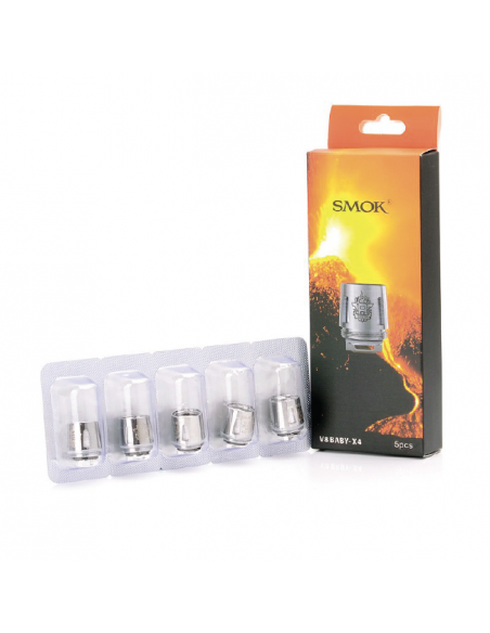 V8 Baby X4 Core Resistenza Smok Head Coil per Atomizzatore TFV8