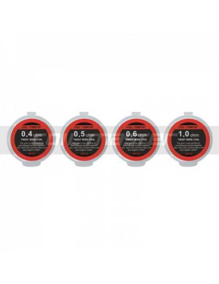 Resistenze Pronte Twist Coil Master - 5 Pezzi