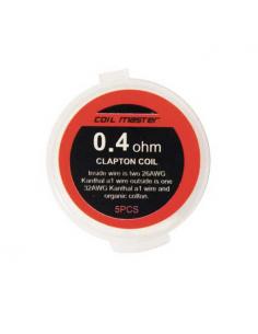 Clapton Ready Resistors Coil Master - 5 Pieces