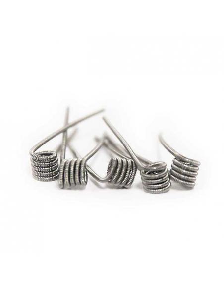 Resistenze Pronte Clapton Coil Master - 5 Pezzi