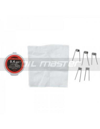 Resistenze Pronte Clapton Coil Master - 5 Pezzi