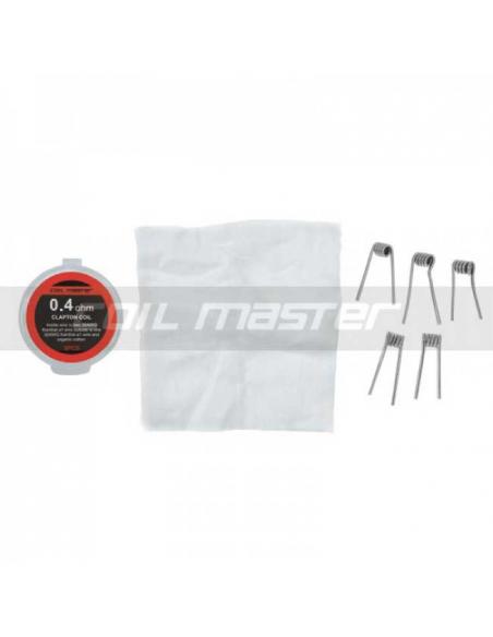 Resistenze Pronte Clapton Coil Master - 5 Pezzi