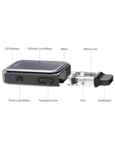 Prana Pod Mod by Lost Vape Starter Kit with Built-in Battery