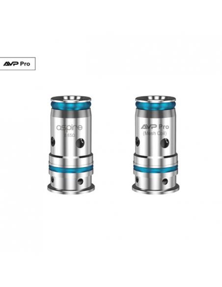 AVP Pro Resistenza Aspire Head Coil da 0.65 e 1.15 ohm - 5 Pezzi