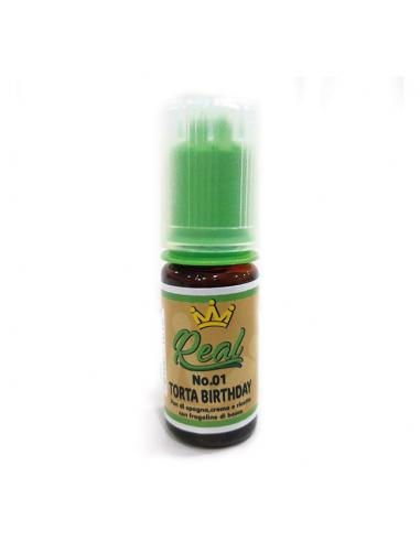 Torta Birthday N.01 Liquido Real Farma da 10 ml Aroma Dolce