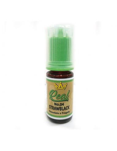 Strawblack N.04 Liquido Real Farma da 10 ml Aroma Dolce Fruttato