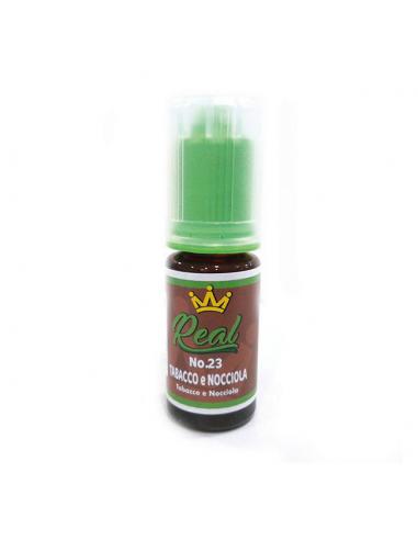 Tabacco & Nocciola No.23 Liquid Real Farma da 10 ml Aroma