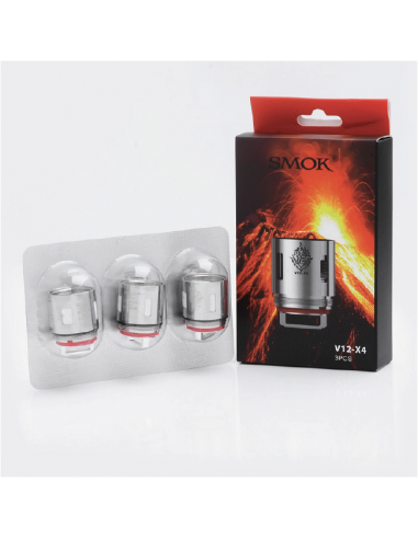 V12-X4 Resistenza Smok Head Coil per Atomizzatore TFV12 Cloud