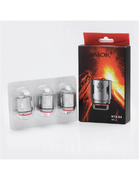 V12-X4 Resistenza Smok Head Coil per Atomizzatore TFV12 Cloud