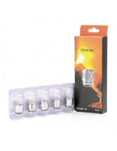 V8 Baby T8 Core Resistenza Smok Head Coil per Atomizzatore TFV8