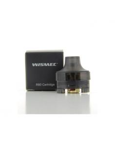 R80 Pod by Wismec Replacement Cartridge 4 ml + WR01 Head Coil