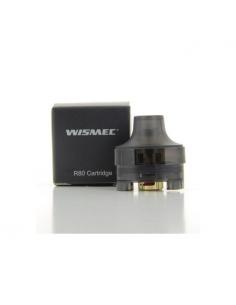 R80 Pod by Wismec Replacement Cartridge 4 ml + WR01 Head Coil