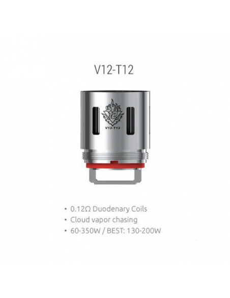 V12-T12 Resistenza Smok Head Coil per Atomizzatore TFV12 Cloud