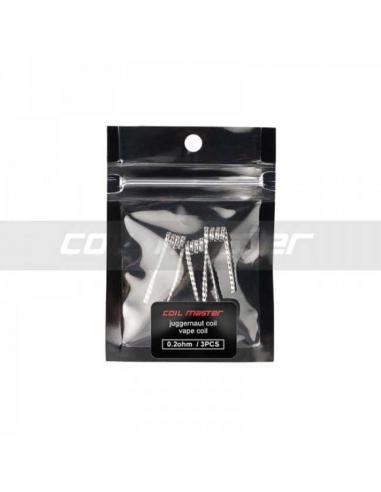 Resistenze Pronte Juggernaut Coil Master - 3 Pezzi