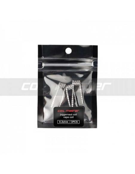 Resistenze Pronte Juggernaut Coil Master - 3 Pezzi