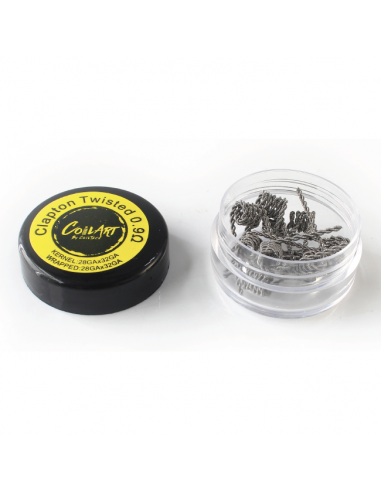 CoilART Coil Clapton Twisted Pronte - 10 Pieces