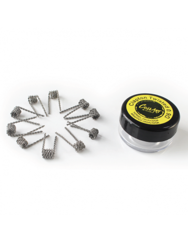 CoilART Coil Clapton Twisted Pronte - 10 Pieces