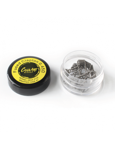 CoilART Coil Fused Clapton Pronte - 10 Pieces