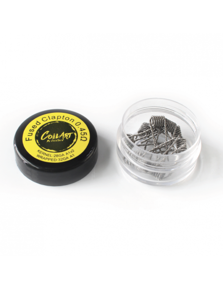 CoilART Coil Fused Clapton Pronte - 10 Pezzi