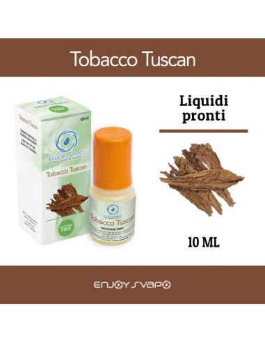 Tobacco Tuscan Liquido Pronto Enjoy Svapo da 10ml Aroma Tabacco