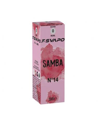 Samba N°14 Liquido Pronto T-Svapo by T-Star da 10ml Aroma