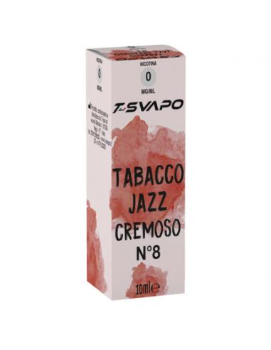 Tabacco Jazz Cremoso N°8 Liquido Pronto T-Svapo by T-Star da