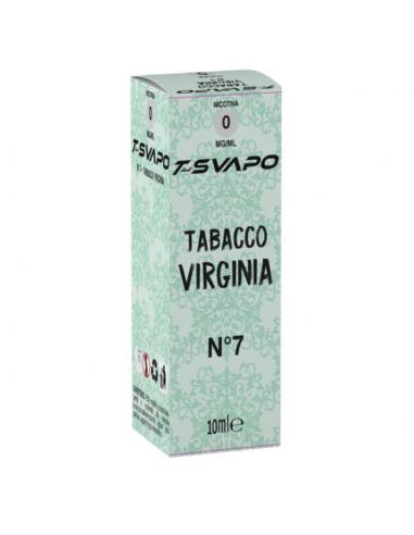 Tabacco Virginia N°7 Liquido Pronto T-Svapo by T-Star da 10ml
