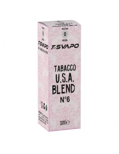 Tabacco USA Blend N°6 Liquido Pronto T-Svapo by T-Star da 10ml