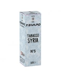Tabacco Syria N°5 Liquido Pronto T-Svapo by T-Star da 10ml