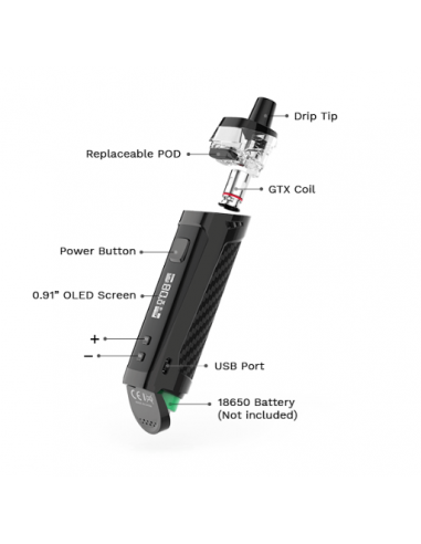 copy of Target PM80 Pod Mod Starter Kit di Vaporeso con