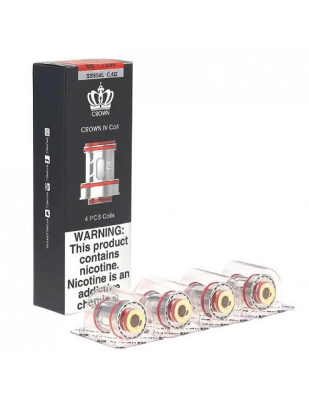 Crown IV Resistances by Uwell for Atomizer Head Coil 0.2