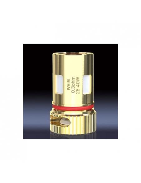 R80 Pod Wismec Cartuccia Ricambio 4ml Coil WV-M 0.3ohm - 1 pezzo