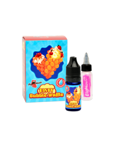 Bubble Waffle Aroma Bigmouth Tasty Liquido 10ml Cremoso