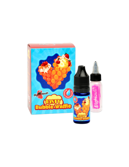 Bubble Waffle Aroma Bigmouth Tasty Liquido 10ml Cremoso