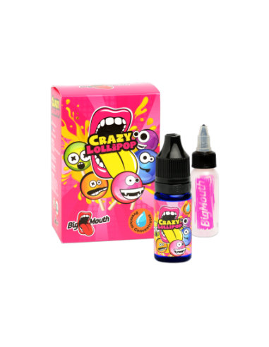 Crazy Lollipops Aroma Bigmouth Liquid 10 ml Candy