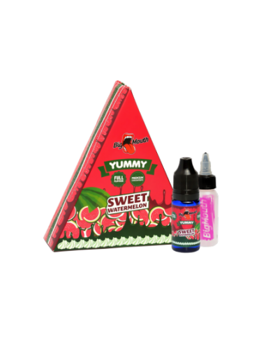 Sweet Watermelon Aroma Bigmouth Yummy Liquido 10ml Fruttato