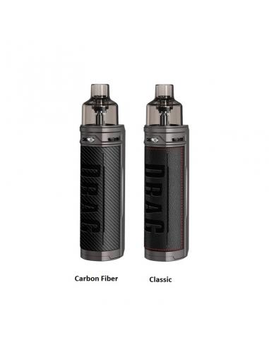 Drag X Pod Mod di Voopoo Starter Kit con capacità liquido 4,5