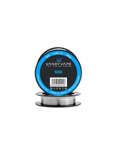 Filo per resistenza Vandy Vape Pure Ni80 Wire 28GA - 9mt