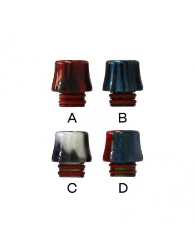 Drip Tip di ricambio in resina con attacco 510 - 1 pezzo