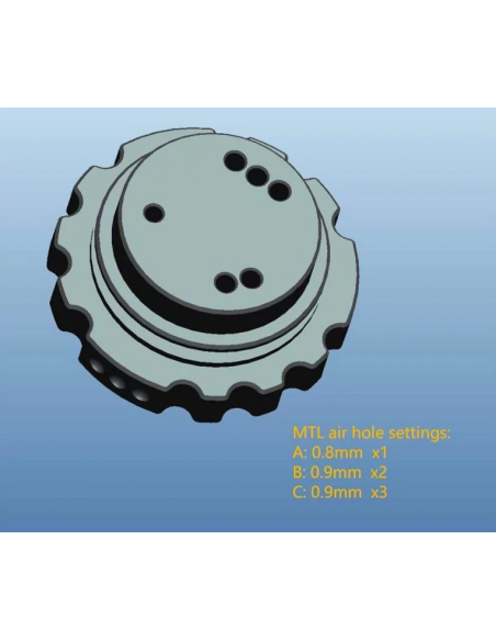 copy of Profile RDTA 25 mm Atomizzatore Wotofo