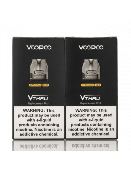 V.Thru Pro Pod for Voopoo Replacement Cartridge 32ml - 2 pieces